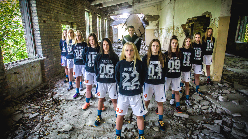 Jūrmalas U17 meiteņu basketbola komanda
Foto: Jūrmalas Sporta skola