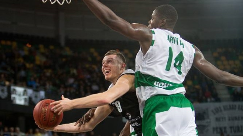 Dairis Bertāns: Bilbao "Dominion" rezultatīvākais spēlētājs Eiropas kausa izcīņā.
Foto: Bilbao Basket