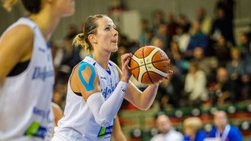 Aija Putniņa: 17 punkti pret "Basket Landes"
Foto: Xavier Lecointe