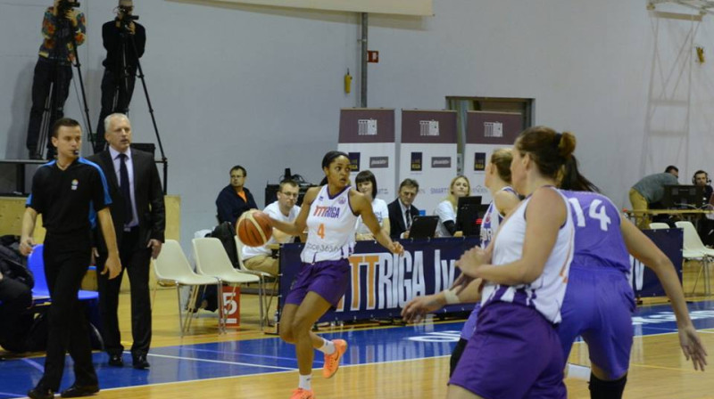 Sidnija Kārtere spēlē pret "Orduspor"
Foto: Romualds Vambuts