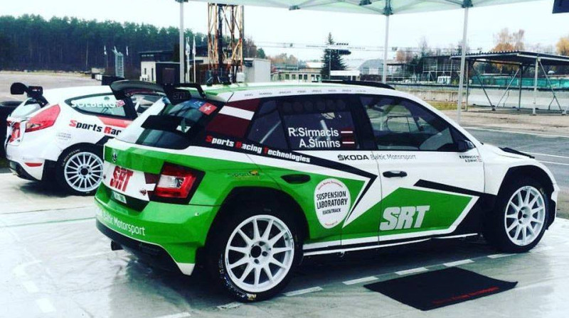 SRT komandas Skoda Fabia R5
Foto: Sports Racing Technologies