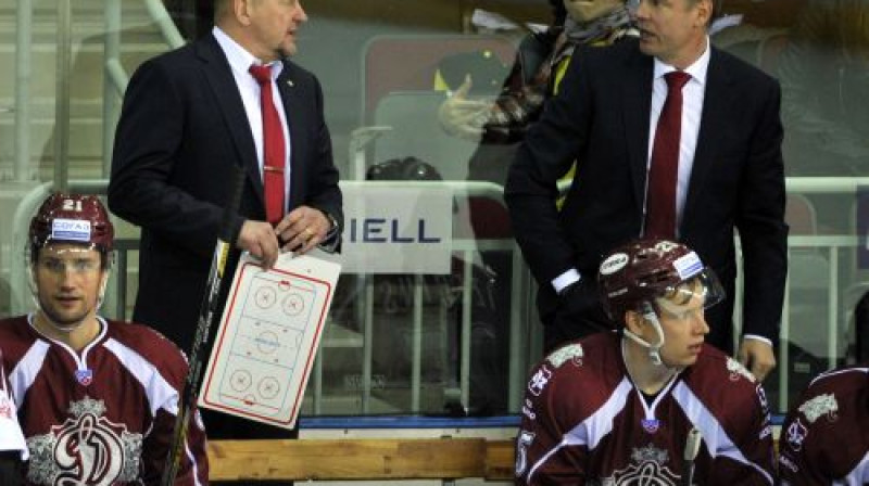 Kari Heikile un Raimo Helminens
Foto: Romāns Kokšarovs, Sporta Avīze, f64