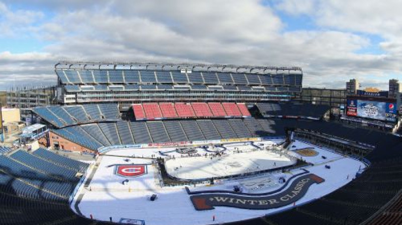 "Gillete Stadium" Ziemas klasikas gaidās
Foto: AFP/Scanpix