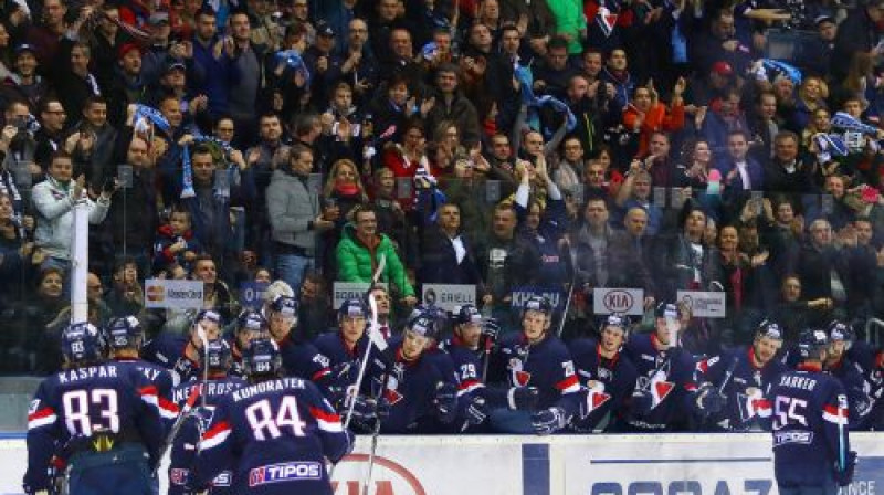 Tomāšs Kundrāteks un Bratislavas "Slovan"
Foto: hcslovan.sk