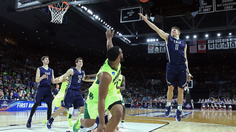 Makai Meisons uzvarā pār "Baylor" guva 31 punktu
Foto: AFP/Scanpix