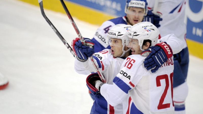 Tedijs Da Kosta un Šarls Bertrāns
Foto: AP/Scanpix