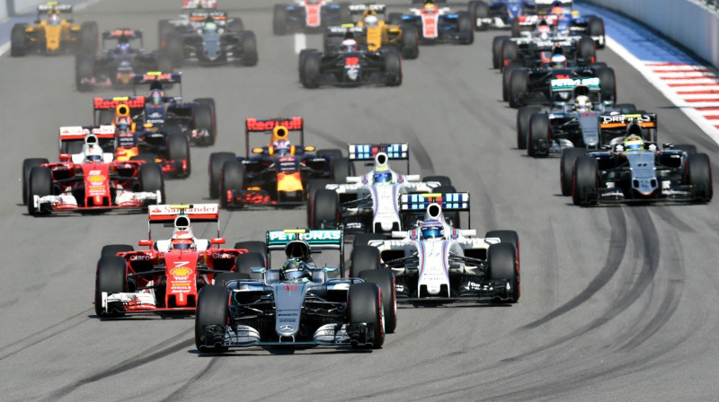 Krievijas "Grand Prix" starts
Foto: AFP/Scanpix