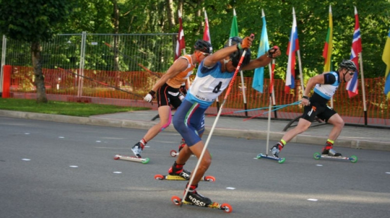 Foto no sacensībām 2015.gadā Madonā