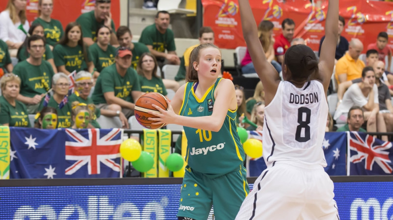 Austrālijas U17 meiteņu izlase: vēsturiska uzvara pār ASV
Foto: fiba.com