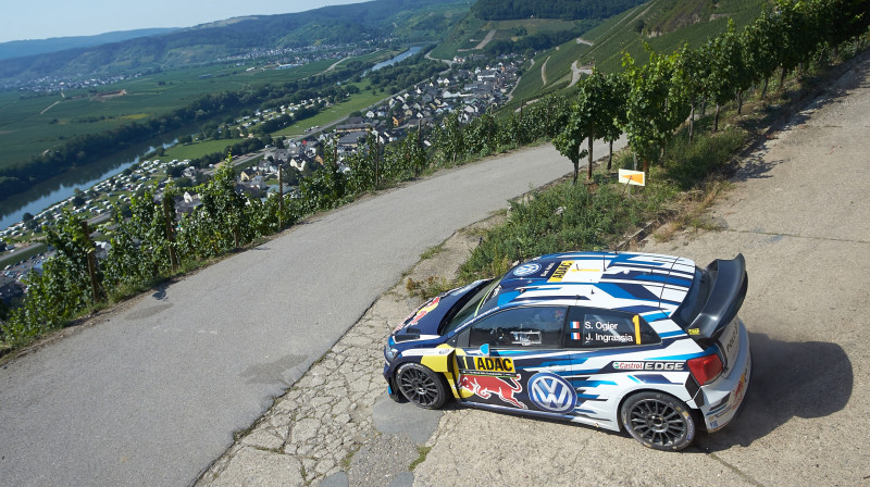 Sebastjēns Ožjē Vācijas rallijā
Foto: TT NYHETSBYRÅN/Scanpix