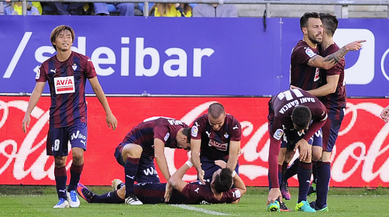 "Eibar" - mazs klubs, bet ar lielu sirdi
Foto: AFP/Scanpix