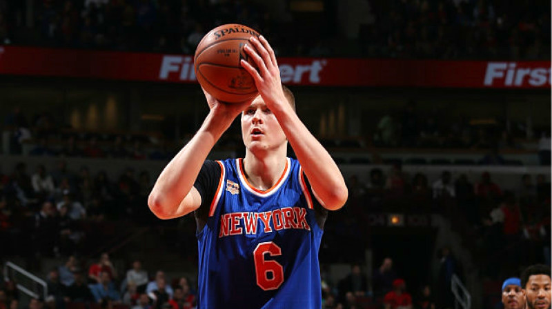 Kristaps Porziņģis 
Foto: Gary Dineen / GettyImages, Knicks.com