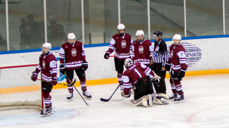 U17 Latvijas hokeja izlase Minskā 
Foto: sportclub.by