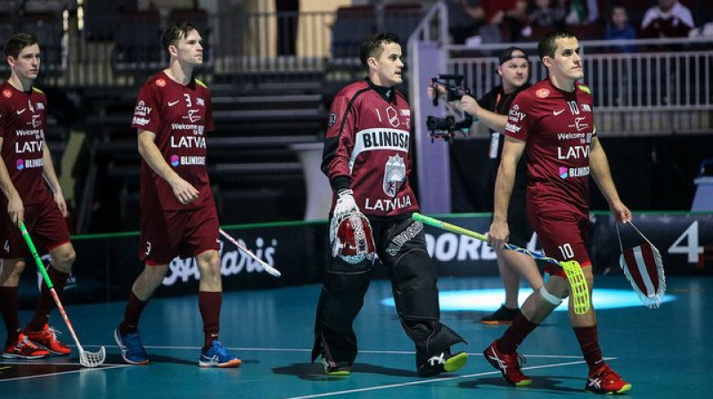 Latvijas izlasei priekšā ļoti svarīga cīņa
Foto: Ritvars Raits, IFF Floorball