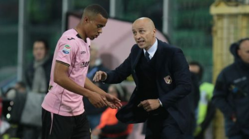 Nu jau bijušais "Palermo" treneris Eudženio Korini
Foto: LaPresse/Scanpix