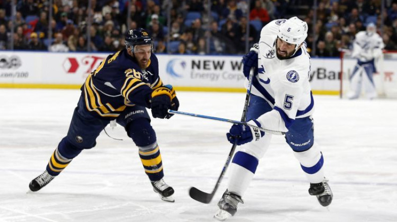 Zemgus Girgensons pret "Lightning"
Foto: USA TODAY Sports/Sipa USA/Scanpix