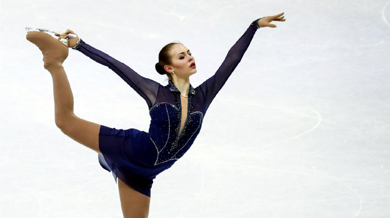 Angelina Kučvaļska pasaules čempionātā
Foto: EPA / Scanpix