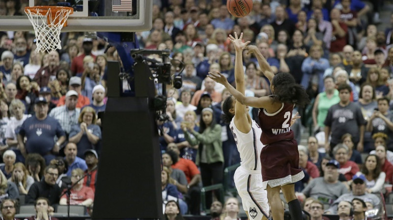 Morgana Viljama (Morgan William): metiens, kurš pārtrauca "UConn" 111-0 sēriju
Foto: AP/Scanpix