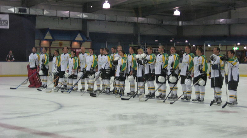 Austrālijas hokeja izlase.
Foto: iihf.com