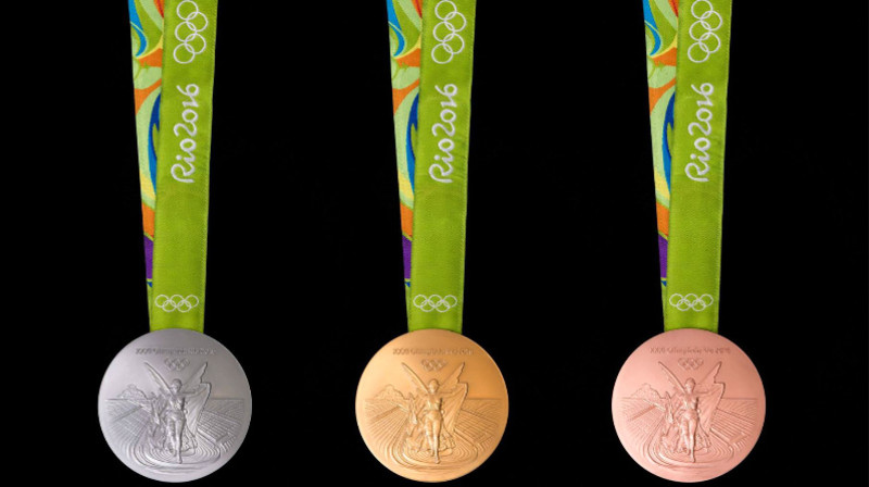 Rio olimpiādes medaļas
Foto: Alex Fero / rio2016.com