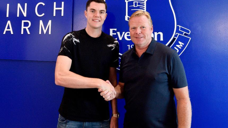 Maikls Kīns un Ronalds Kūmans
Foto: evertonfc.com