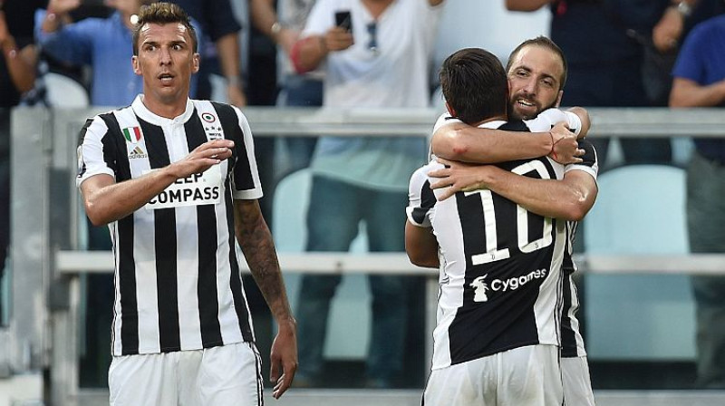 "Juventus" futbolistu prieki
Foto: Insidefoto/Scanpix