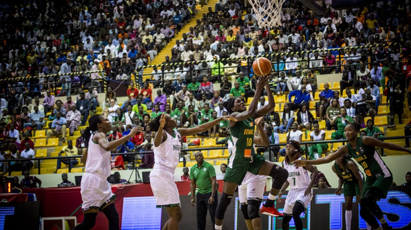 Epizode Mali un Nigērijas pusfināla spēlē Bamako
Foto: FIBA