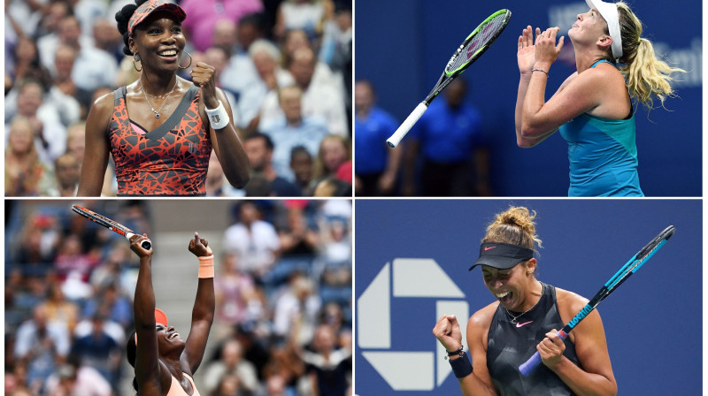 "US Open" pusfinālistes
Foto: AFP/Scanpix