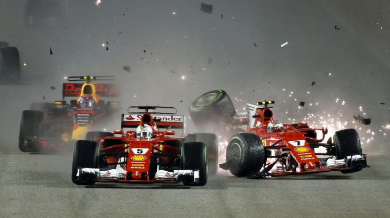 Singapūras GP starts
Foto: AP/Scanpix