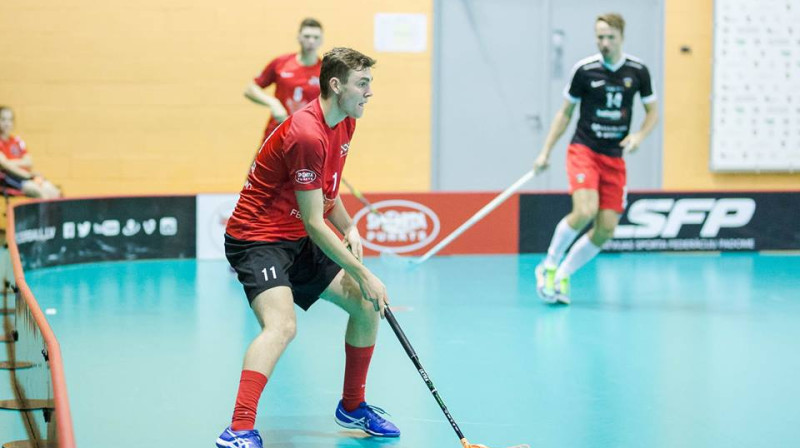 Arnijs Kuratņiks pārliecinoši iejuties Valmieras klubā
Foto: Floorball.lv