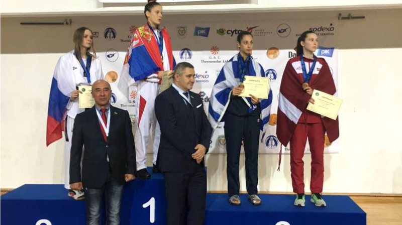 Jolanta Tarvida pa labi
Foto: World Taekwondo Europe l WTE