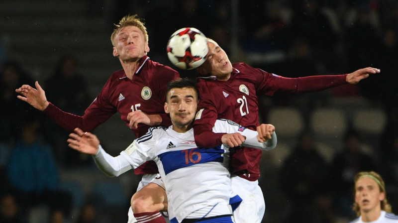 Ivans Lukjanovs un Glebs Kļuškins 
Foto: Romāns Kokšarovs, Sporta Avīze, f64