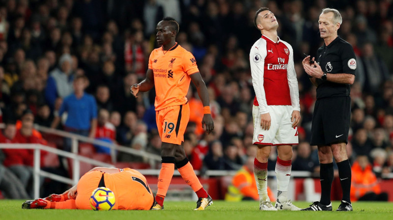 Sadio Manē un Granits Džaka
Foto: John Sibley/Reuters/Scanpix