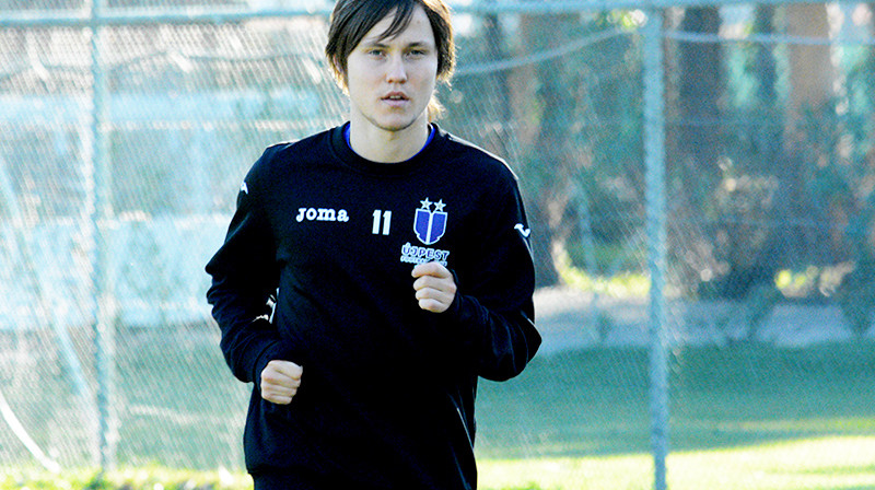 Jānis Ikaunieks 
Foto: ujpestfc.hu