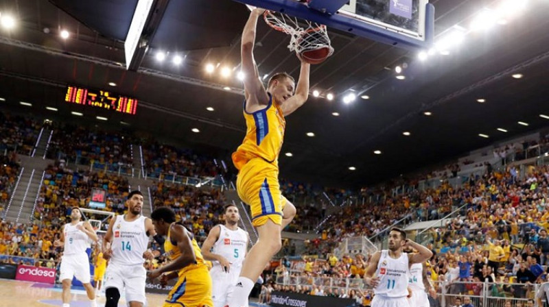 Anžejs Pasečņiks: viena no labākajām spēlēm ACB līgā
Foto: Gran Canaria