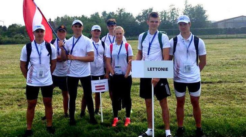 Latvijas junioru izlase Eiropas čempionātā
Foto: Latvijas Airēšanas federācija