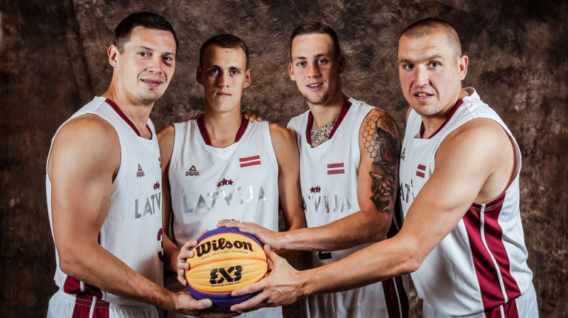 Latvijas 3x3 basketbola izlase
Foto: basket.lv
