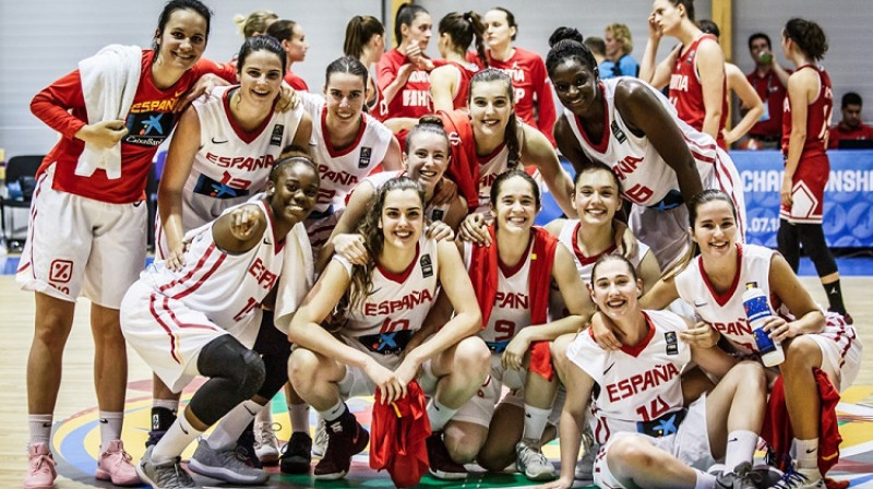 Spānijas U20 basketbolistes
Foto: FIBA