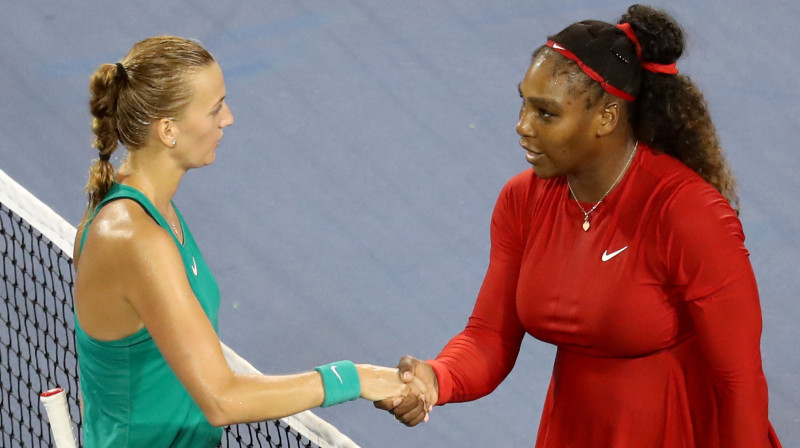 Petra Kvitova un Serēna Viljamsa
Foto: AFP/Scanpix