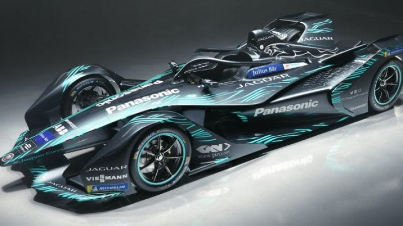 "Jaguar" jaunais "Formula E" spēkrats. Foto: Jaguar Racing