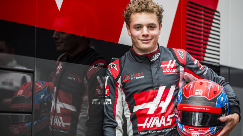 Santino Feruči. Foto: Haas F1 Team