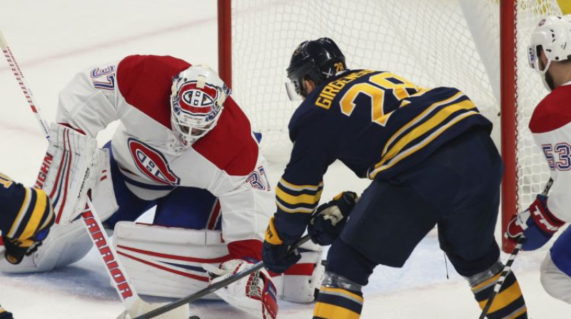 Zemgus Girgensons pret Monreālu. Foto: AP/Scanpix