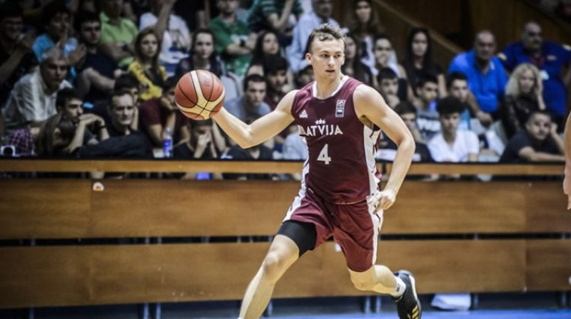 Kristers Zoriks. Foto: FIBA