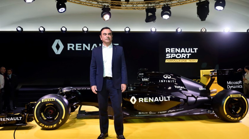 Karloss Gosns. Foto: Renault F1 Team