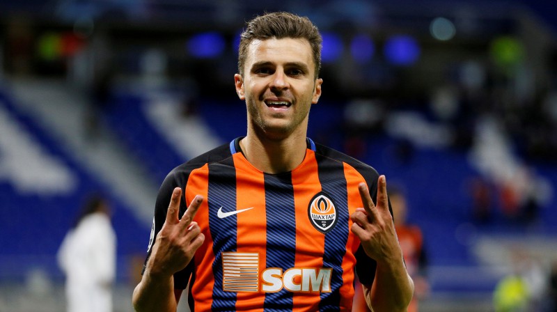 Doneckas "Shakhtar" spēlētājs Žuniors Moraišs. Foto: Reuters/Scanpix