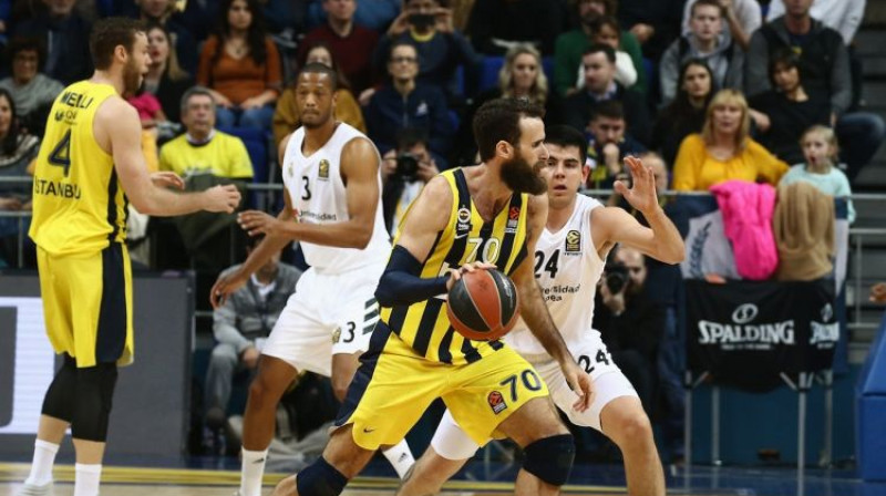 Luidži Datome spēlē pret "Real". Foto: Euroleague.