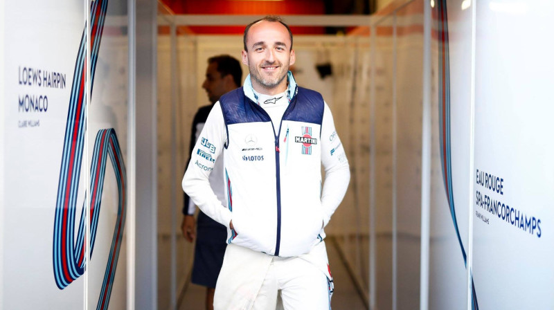 Roberts Kubica. Foto: Williams Racing