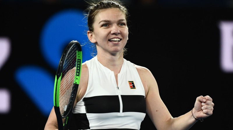 Simona Halepa. Foto: AFP/Scanpix