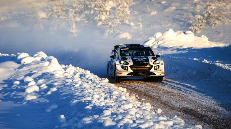 Valteri Botass. Foto: Arctic Lapland Rally