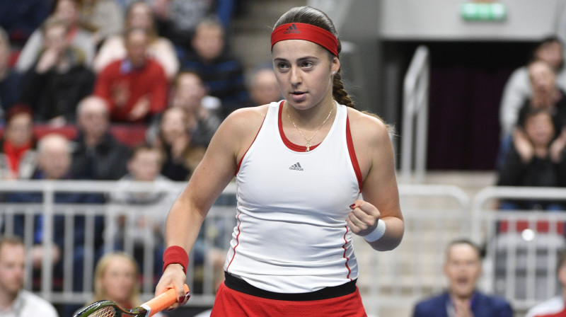 Aļona Ostapenko. Foto: Romāns Kokšarovs, F64